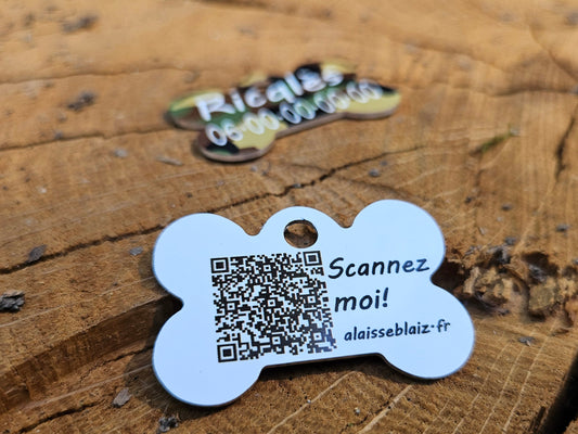 Médaille QR Code – Un simple scan pour vous contacter